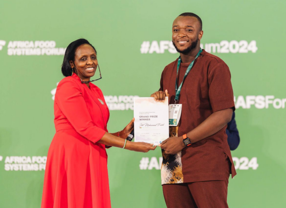 KIC Fellow wins 2024 GoGettaz Agripreneur Prize Competition