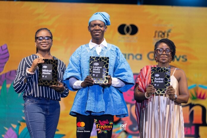 Ghana Grows AgroFusion Festival: Tekura Designs CEO, Audrey Forson, two others crowned Young Innovators of the Year