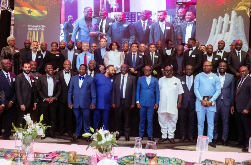 Bawumia champions blockchain for transaction transparency at Ghana CEO-presidential gala