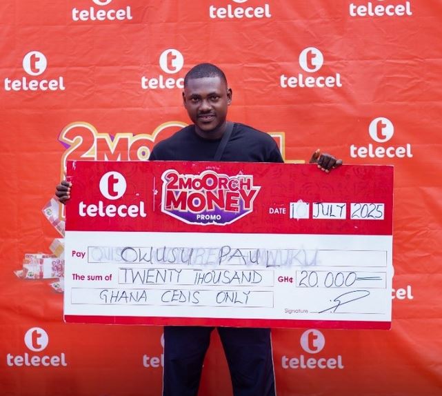 Telecel 2Moorch Money promo winners react to GH¢20,000 wins