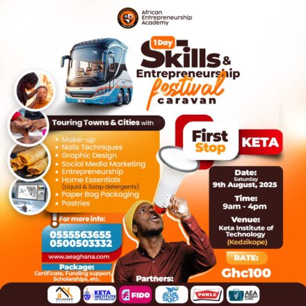 Skills & Entrepreneurship Caravan Kicks Off in Keta