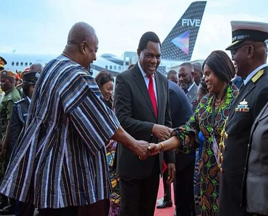 Zambia, Ghana Finalise Visa Waiver Agreement During Mahama State Visit