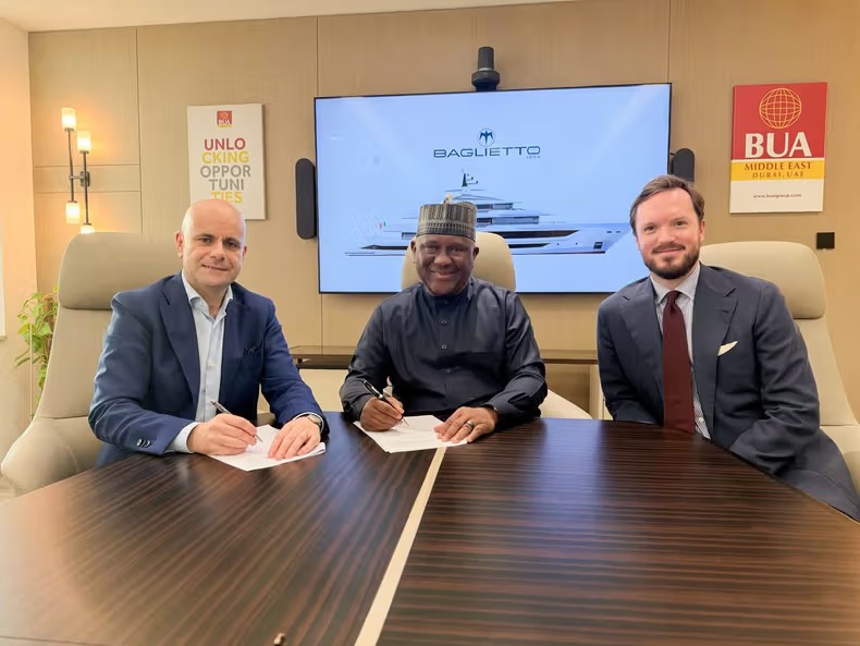 Nigerian entrepreneur, Rabiu joins Africa’s elite yacht owners with Italian Baglietto 60-meter build