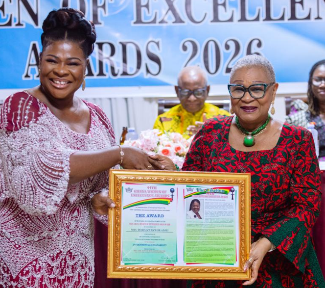 Zoomlion MD Doris Adjei Honoured at Ghana Women of Excellence Awards
